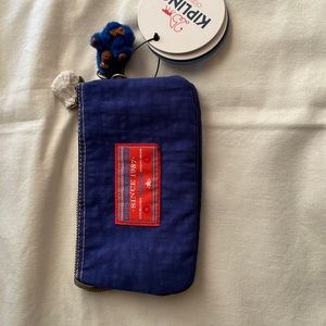 NWT Kipling limited edition sporty blue pouch